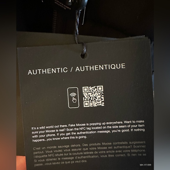 Moose Knuckles Keap Bomber NEVER USED - Picture 6 of 7